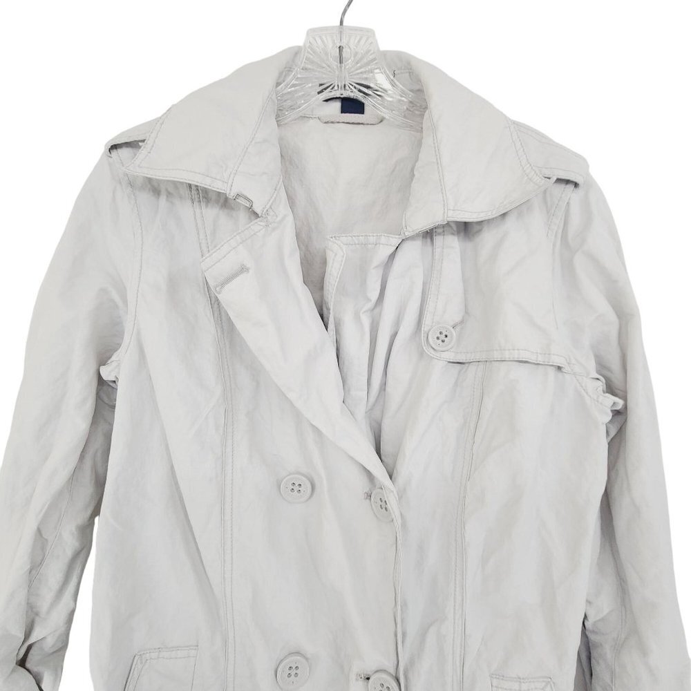 Gap Women's Button Down Double Breasted Trench Co… - image 5
